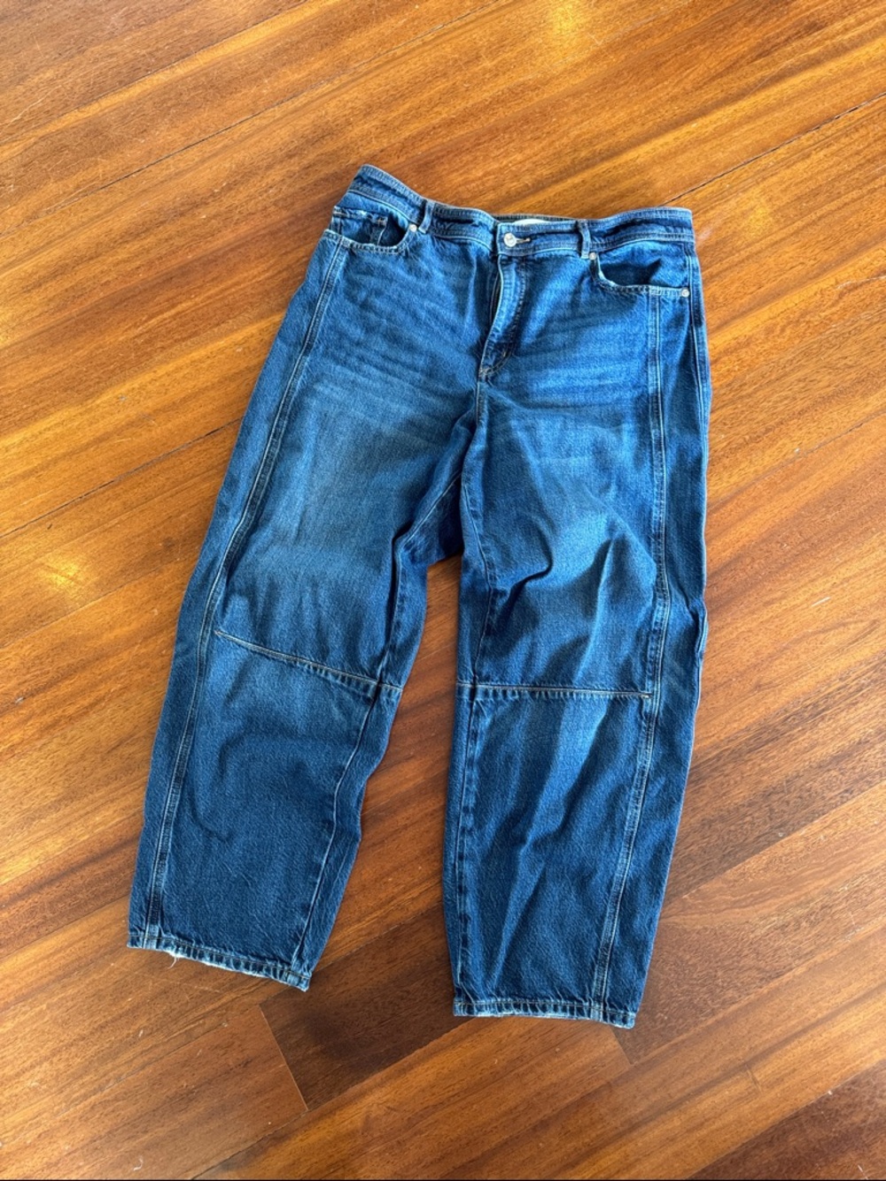 LOFT Dark Blue Relaxed Women's Jeans